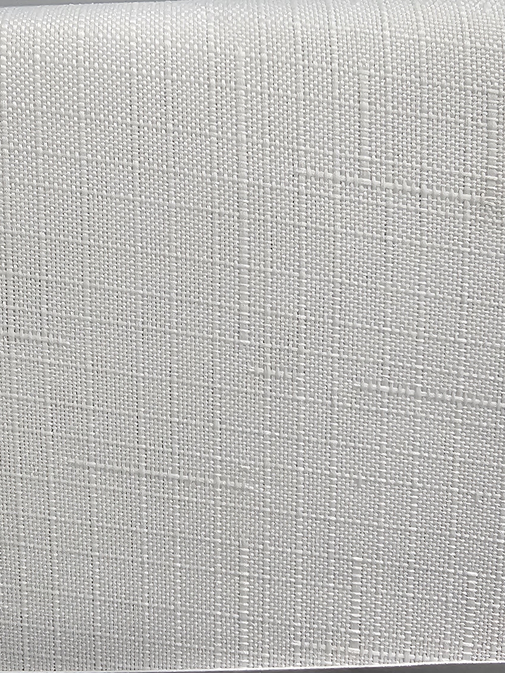 White Rectangular Tablecloth - Picture 4 of 4